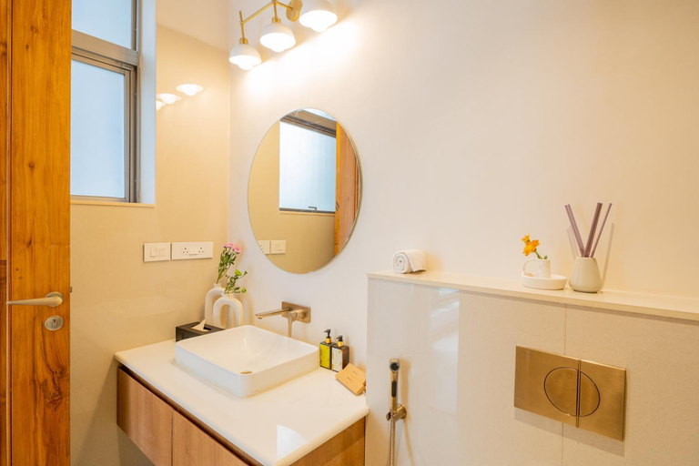 Bathroom 4, ELIVAAS 3 BHK with Pvt Pool - Mirai Taurus, North Goa