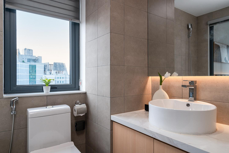 Bathroom 2, Keypad Hotel Linh Lang, Ba Đình