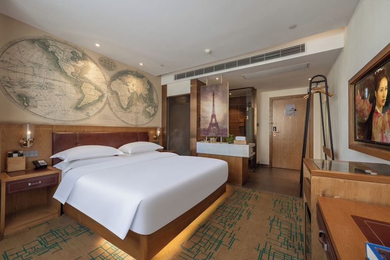 Bedroom 5, XiangshanXisheHotelPeople'sSquareBranch, Ningbo