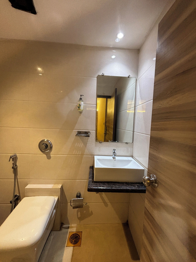 Bathroom, Hotel Powai Residency, Mumbai Suburban