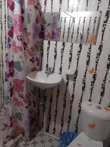 Bathroom, Hostal El Bambú, Inzá