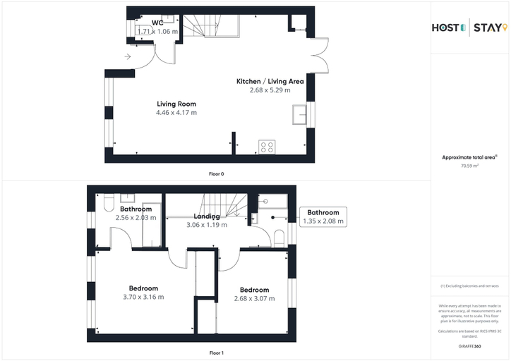 Room 3, Host Stay Farm Road, Brighton and Hove