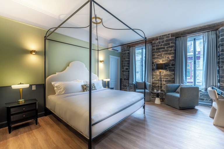 Bedroom 2, Hotel Acadia, Communauté-Urbaine-de-Québec