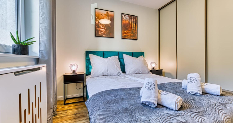 Bedroom 2, Apartamenty Marilu, Lubań