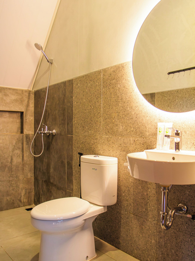 Bathroom 5, Diorit Villa and Glamping, Wonosobo