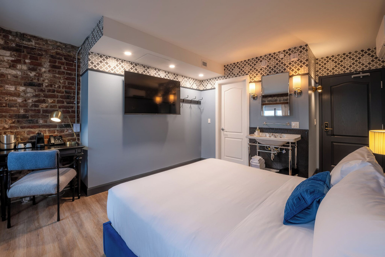 Bedroom 3, Hotel Acadia, Communauté-Urbaine-de-Québec
