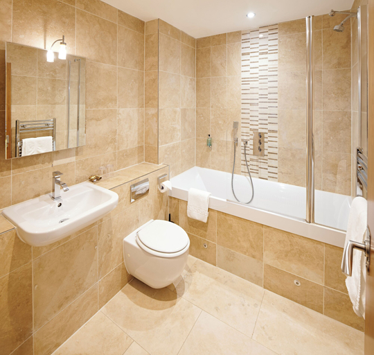 Bathroom 4, The Kings Arms, WorldHotels Distinctive, Dorset
