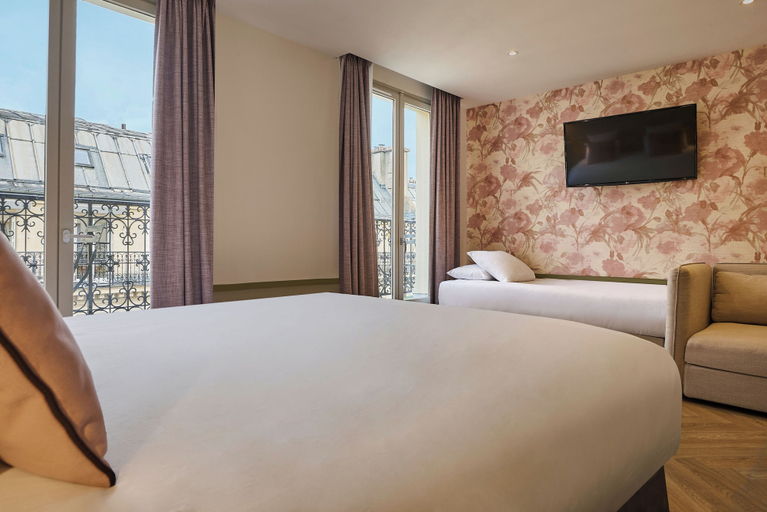 Bedroom 4, Hôtel Cervantes by Happyculture, Paris