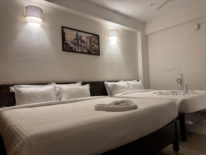 Bedroom 3, LA MILLIONAIRE LUXURY RESORT, Viluppuram