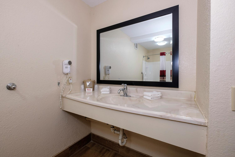 Bathroom 4, Red Roof Inn Columbus, MS, Lowndes