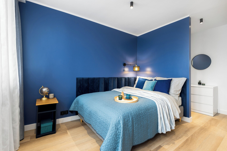Bedroom 3, Gold - by Kairos Apartments, Gliwice City