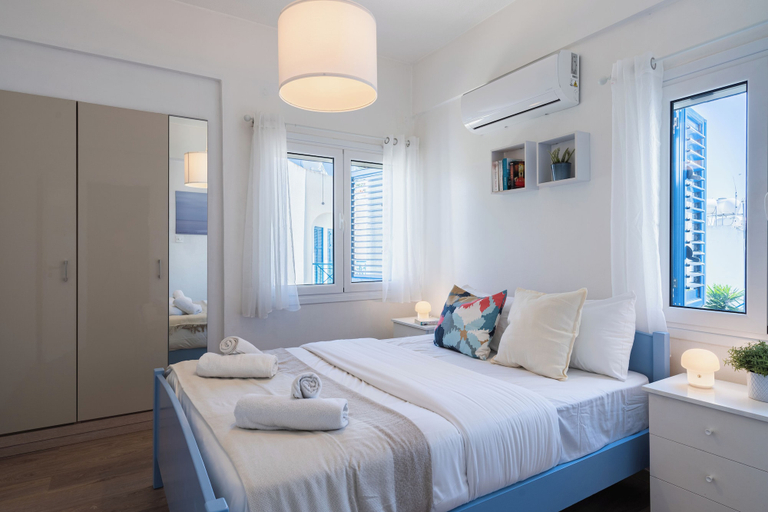 Bedroom 3, Seacret - 1-BR Apt With Pool in Pyla, Larnaca