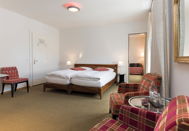 Bedroom 3, Hotel Saratz Pontresina Mountain Resort & Spa, Maloja
