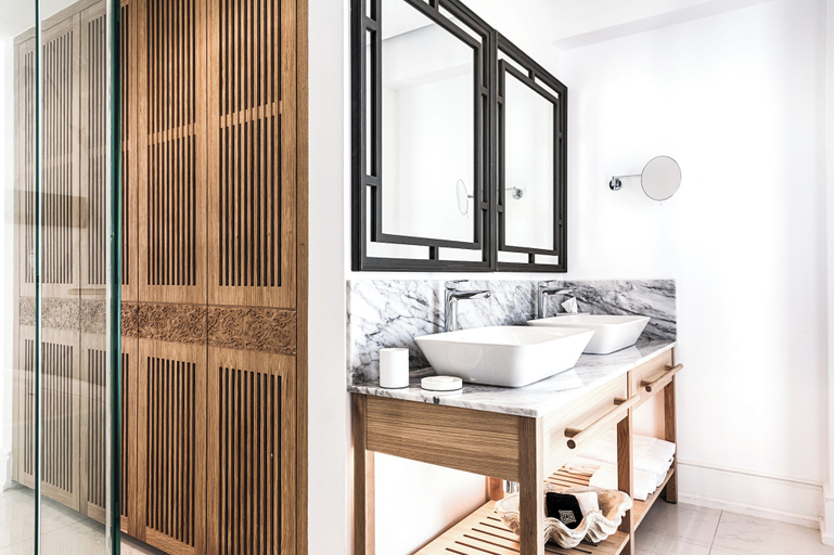Bathroom 5, Abaton Island Resort & Spa, Crete