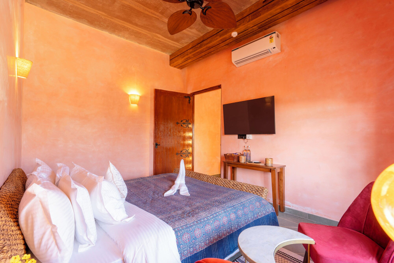 Bedroom 2, Jawai Palash Resort by Alivaa, Pali