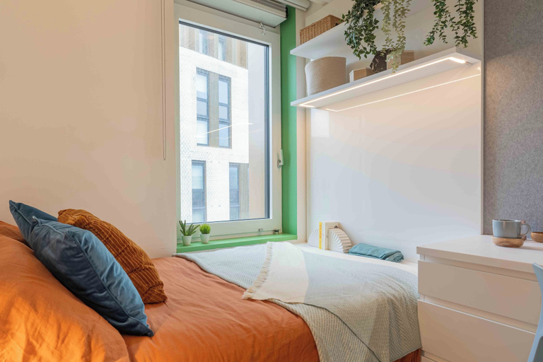 Bedroom 2, Student Only iQ Brighton, Brighton and Hove