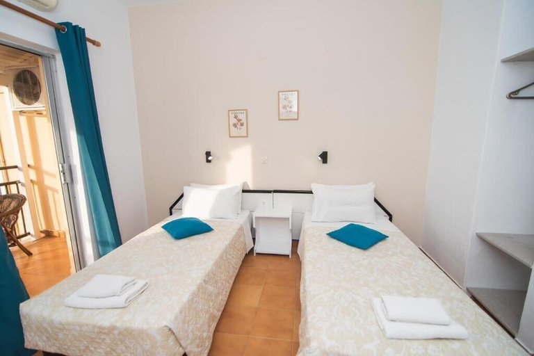 Bedroom 3, Sandy Beach Complex by Konnect - Poolside Studios and Seaside Apartments, Ionian Islands