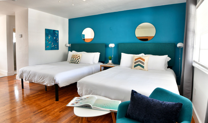 Bedroom 3, Broadway Suites Downtown by RocketStay, Miami-Dade