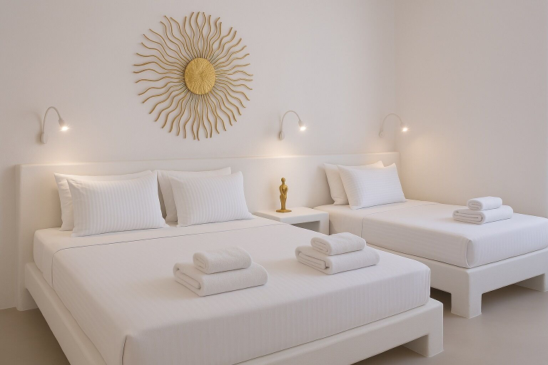 Bedroom 4, Virginia Studios, South Aegean