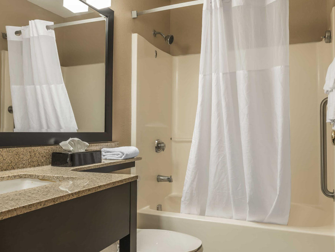 Bathroom 4, Quality Inn & Suites Pittsburgh Harmarville, Allegheny