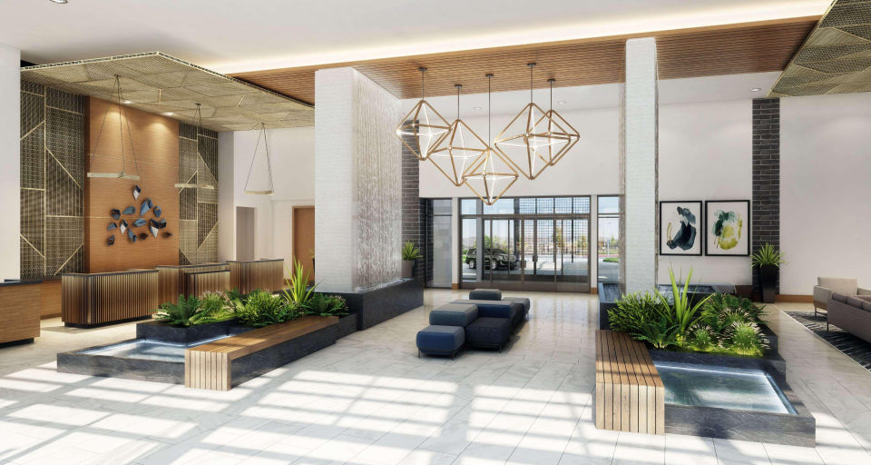 Public Area 2, Embassy Suites By Hilton Asheville Downtown, Buncombe