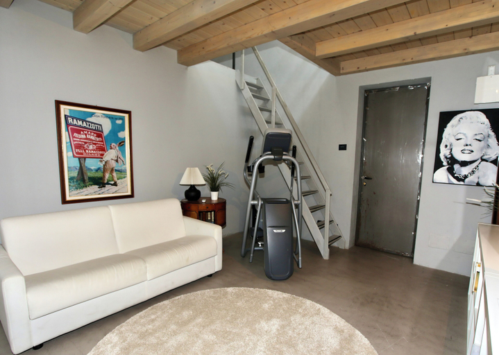 Bedroom 3, Loft Navigli with Private Garden, Milano