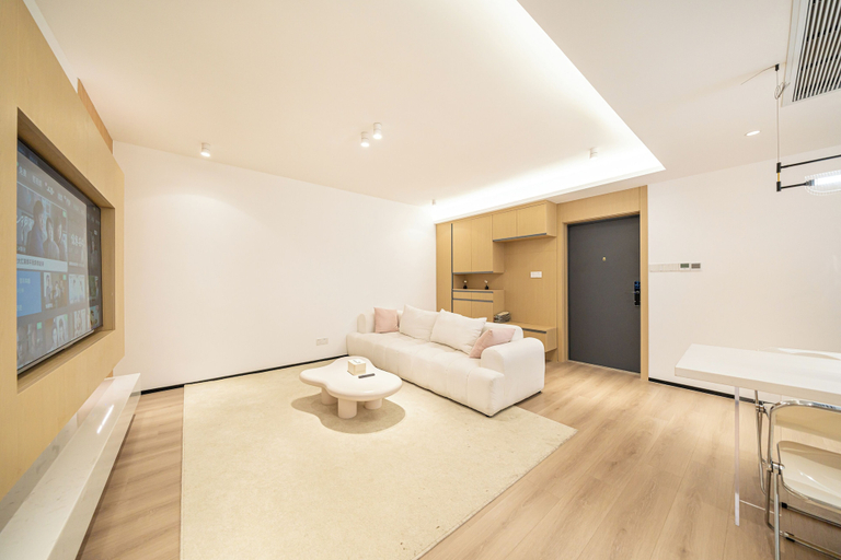 Bedroom 2, CityHome-Modern 3BRs 2Baths CAC&Fheating, Shanghai