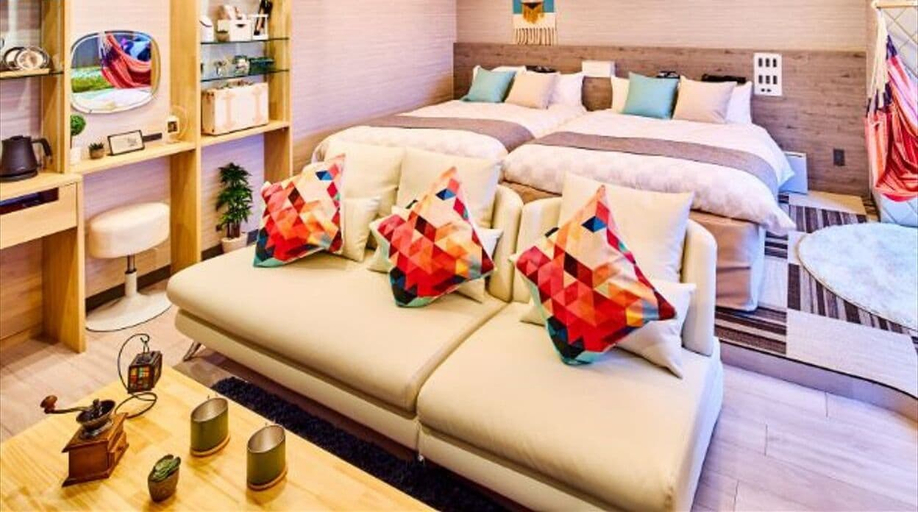 Bedroom 3, Hotel BaliAn Resort Shinjuku Glamping - Adults Only, Shinjuku