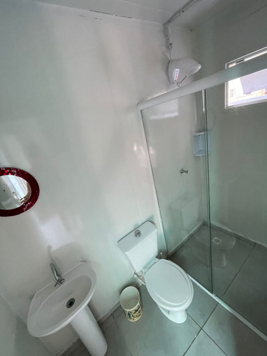 Bathroom, Pousada Lua Nova, Bombinhas