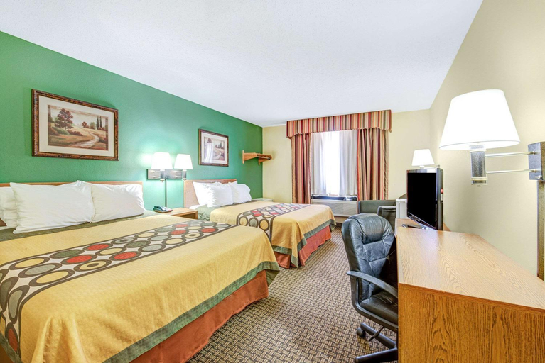 Bedroom 3, Super 8 by Wyndham McKinney/Plano Area, Collin