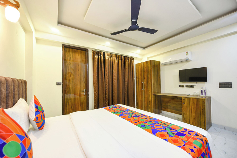 Bedroom 2, Fabhotel Kesari Stayz, Gurgaon