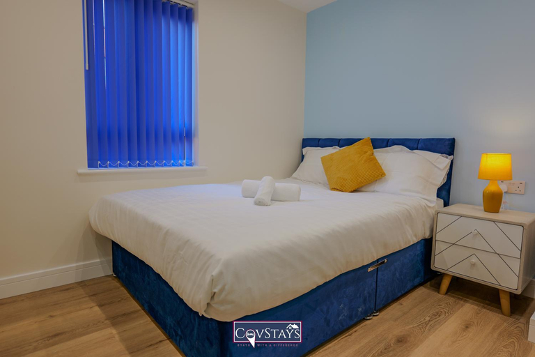 Bedroom 2, Beauchamp House by Covstays, Coventry