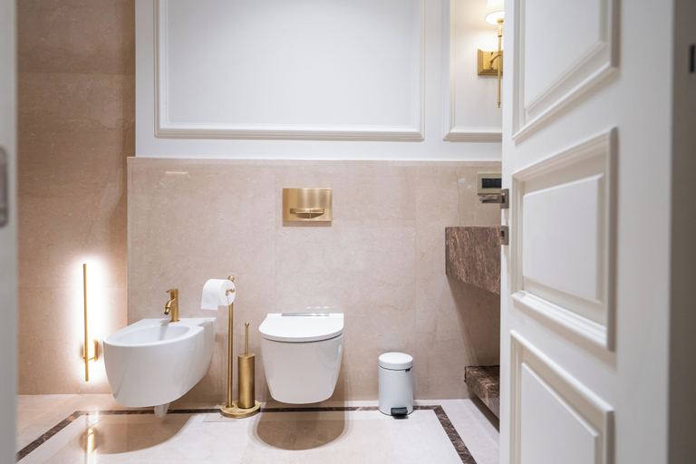 Bathroom 4, La Fe boutique Hotel Sarande, Sarandës