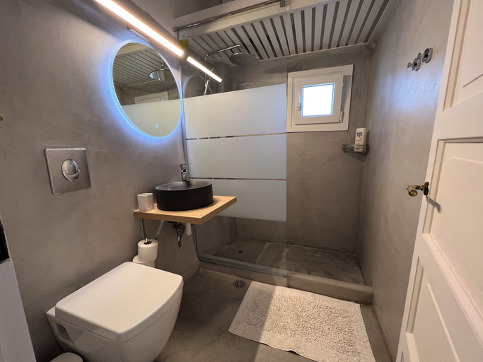 Bathroom, Sea Vibes Suite by Angels Group Mykonos, South Aegean