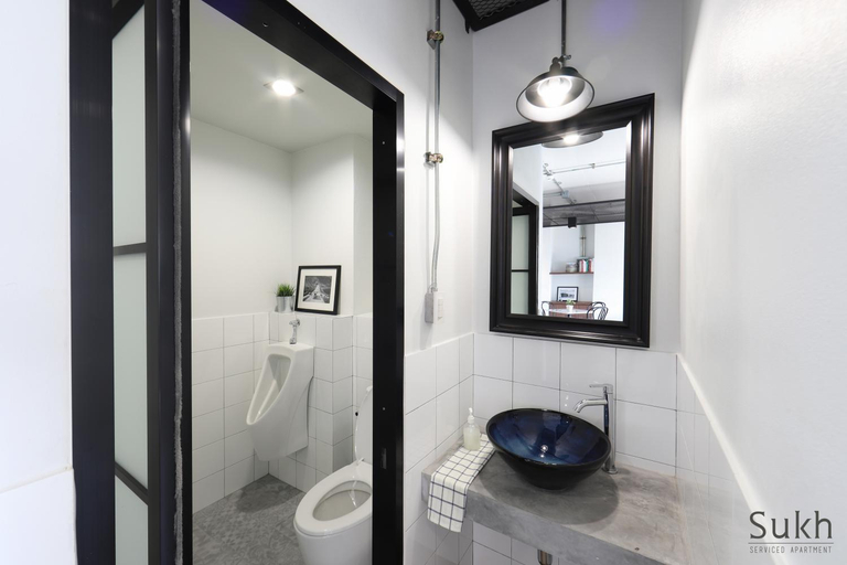 Bathroom 4, Sukh Serviced Apartment, Hat Yai