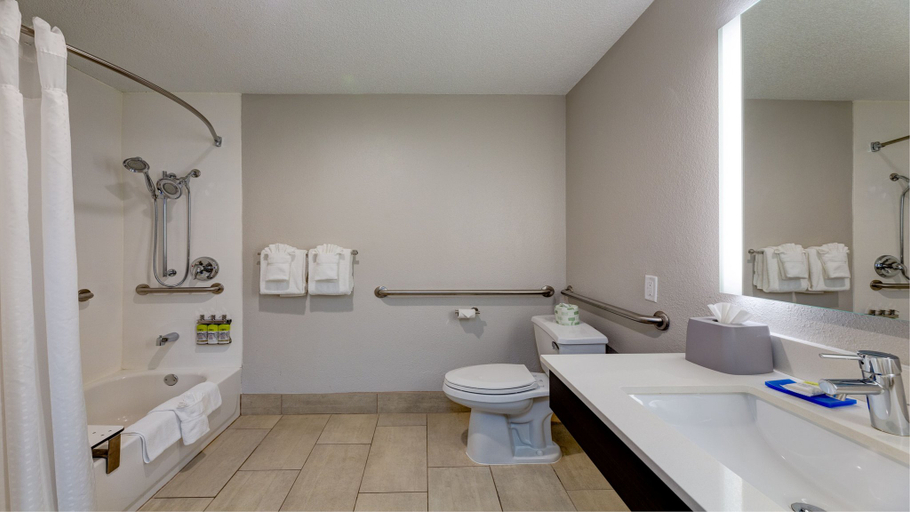 Bathroom 5, Holiday Inn Express & Suites ASHTABULA-GENEVA by IHG, Ashtabula