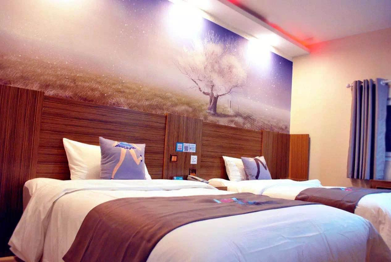 Bedroom 2, Pai Hotel Beijing Huaxiang Bridge Guogongzhuang Subway Station, Beijing
