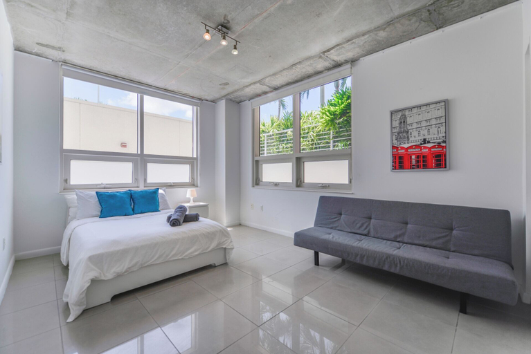 Bedroom 3, 3250 Ne Apartament - Wynwood Walkable, Miami-Dade