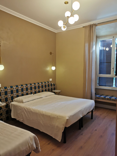 Bedroom 4, Hotel Fiori, Rome