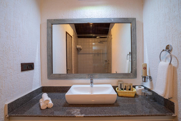 Bathroom 5, Stone Wood Beach Resort- A Party Hotel, North Goa