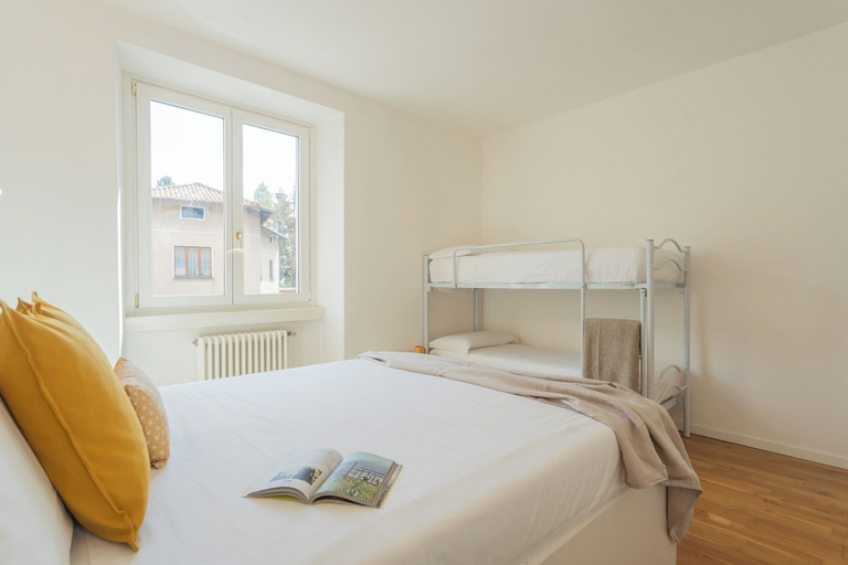 Bedroom 3, Ponente Balcony & Garden by Rent all Como, Como