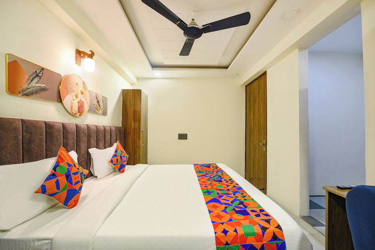 Bedroom 2, Fabhotel Kesari Stayz, Gurgaon