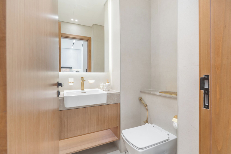 Bathroom 3, Czechin - Modern 1BHK Binghatti Amber, Dubai