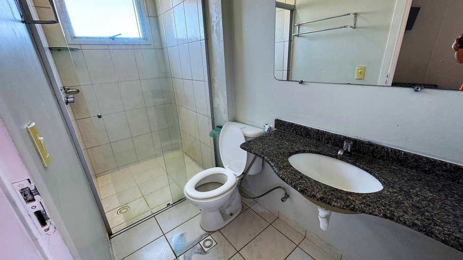 Bathroom 3, Thermas Place Residence, Caldas Novas