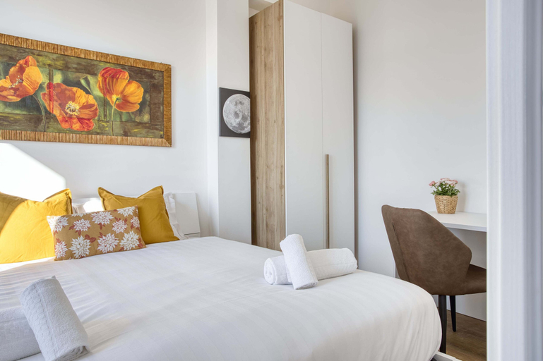 Bedroom 2, Bright flat near Lambretta Park, Milano