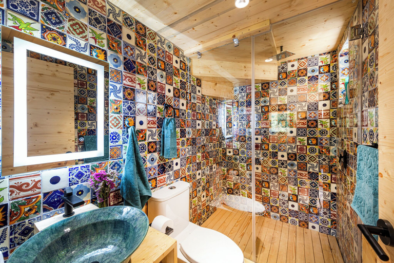 Bathroom, Villa Ahó, Valle de Bravo