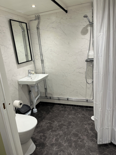Bathroom 3, Pilgrimshotellet, Strömsund
