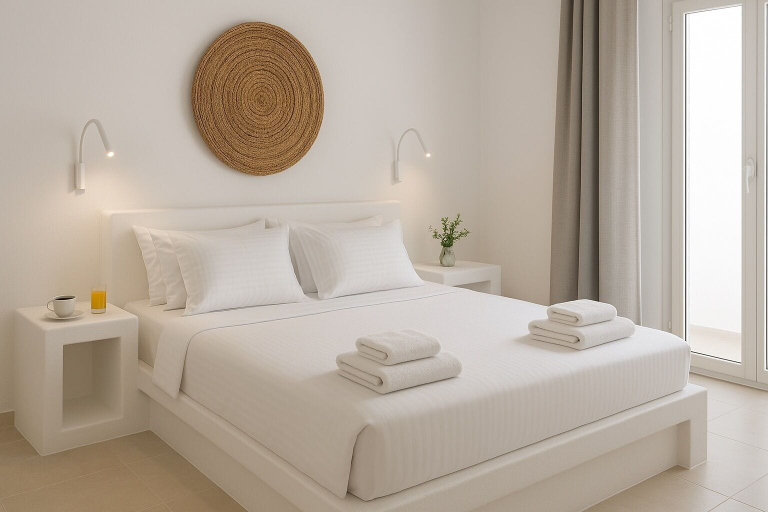 Bedroom 5, Virginia Studios, South Aegean