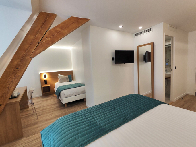 Bedroom 3, le 55 Montparnasse Hôtel, Paris