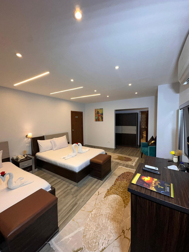 Bedroom, kayan pyramids view, Al-Ahram
